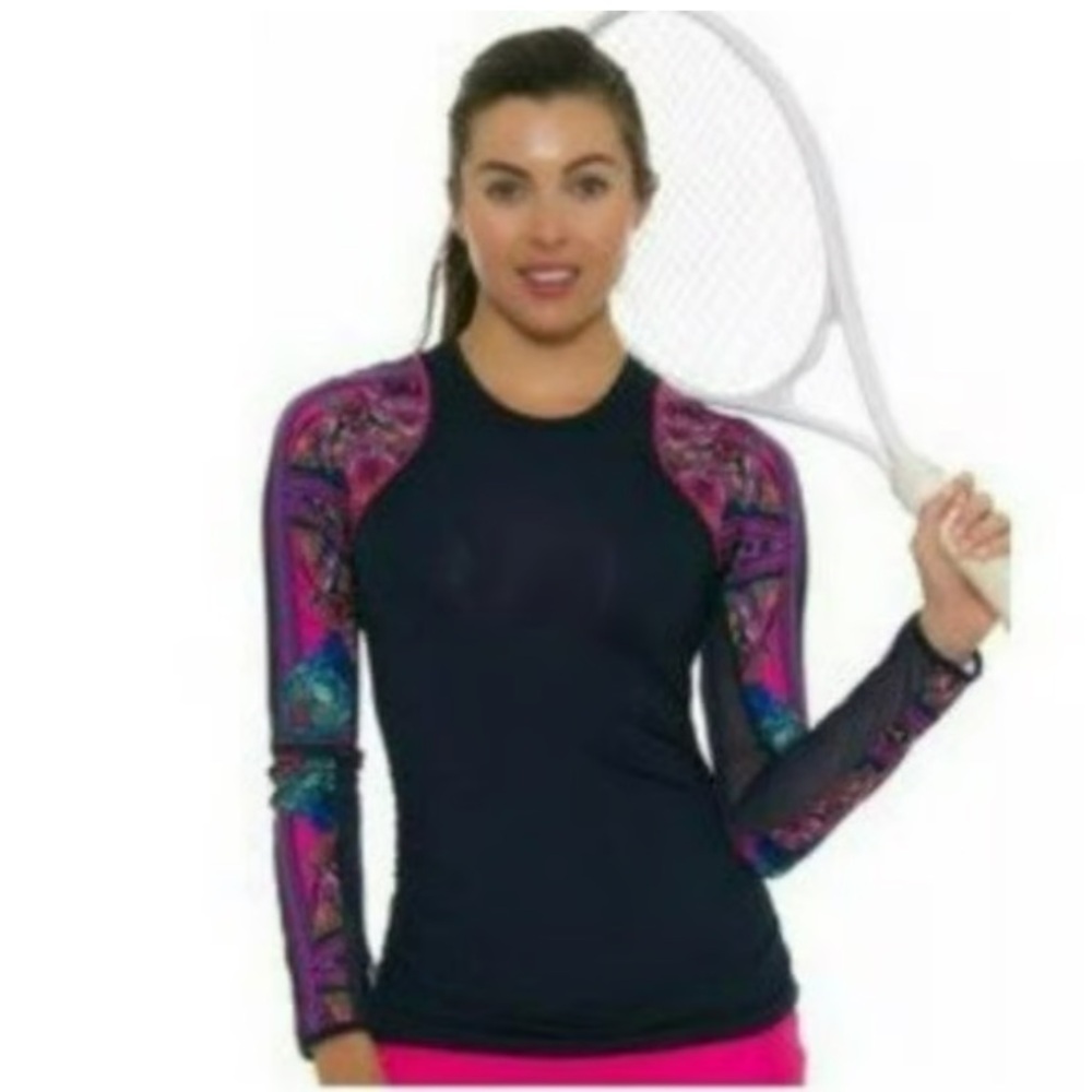 Lucky in Love Athena Deity LS Athletic Top M - Picture 5 of 10